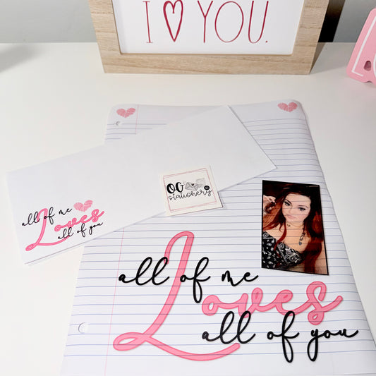 All of me loves all of you