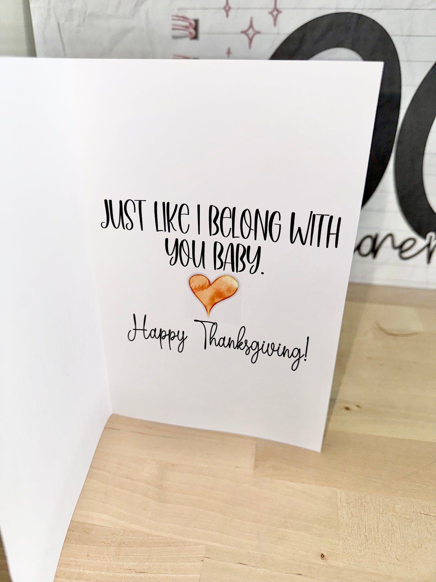 Fall/Thanksgiving Card - Style 3