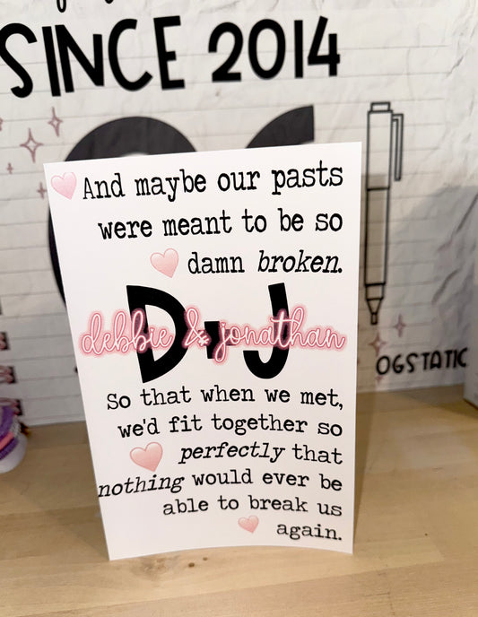 Nothing can break us