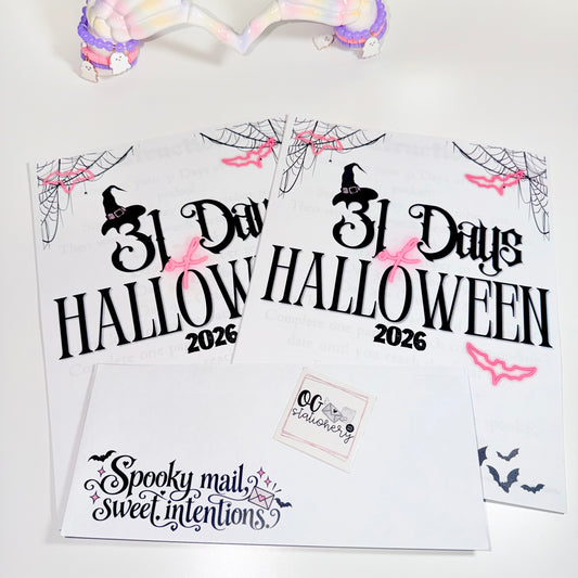 31 days of Halloween Couple’s Packet