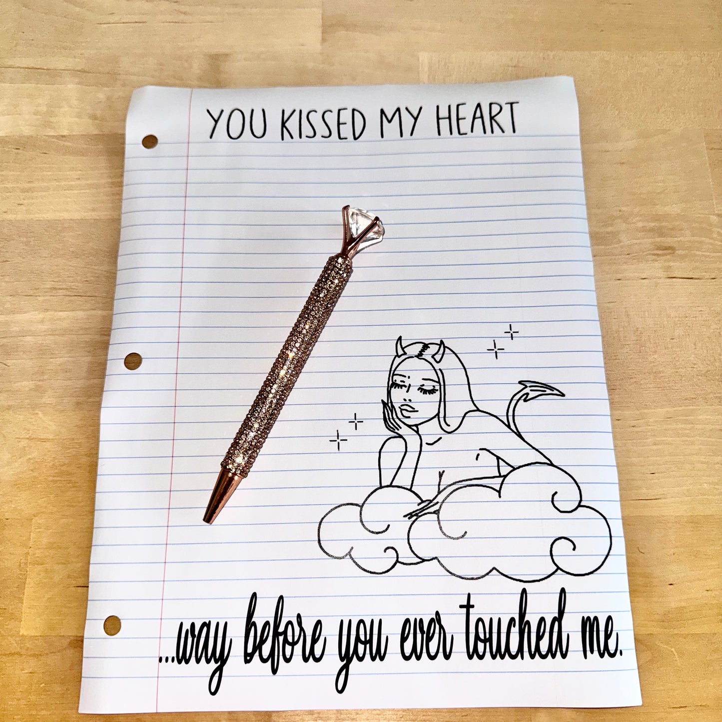 Kissed my heart