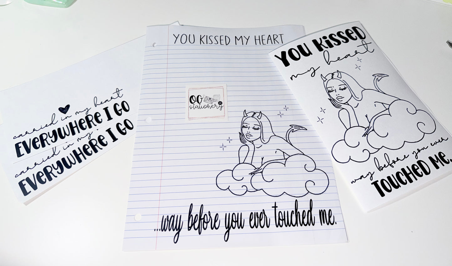 Kissed My Heart 🖤