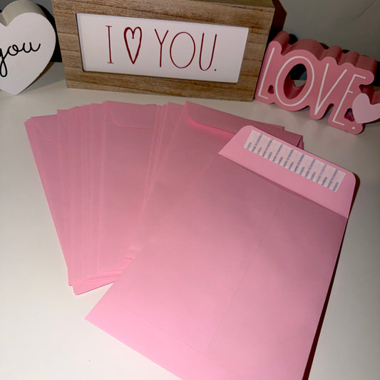 Colored Card Envelopes