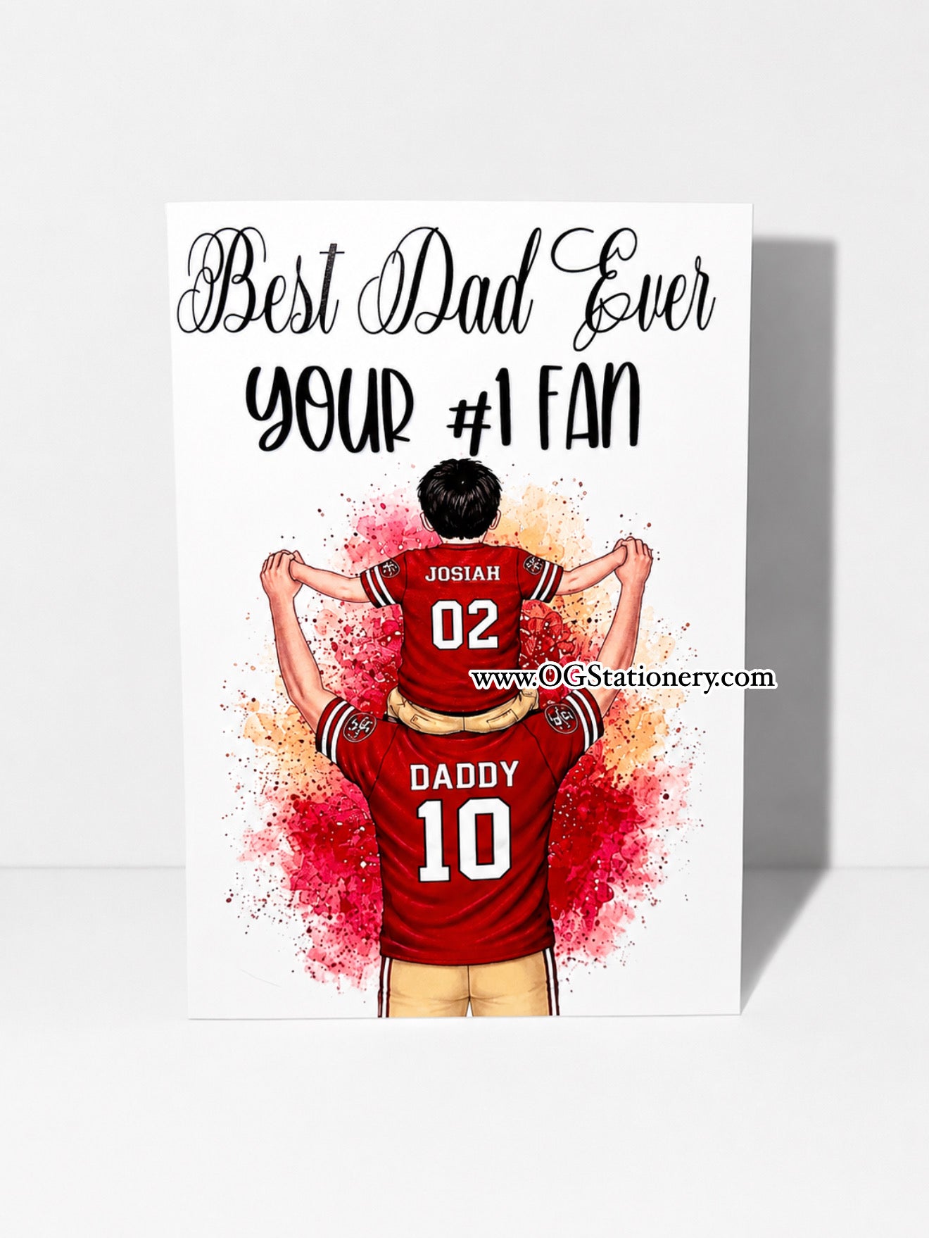 Dad’s Team (005) *design fee included BONUS