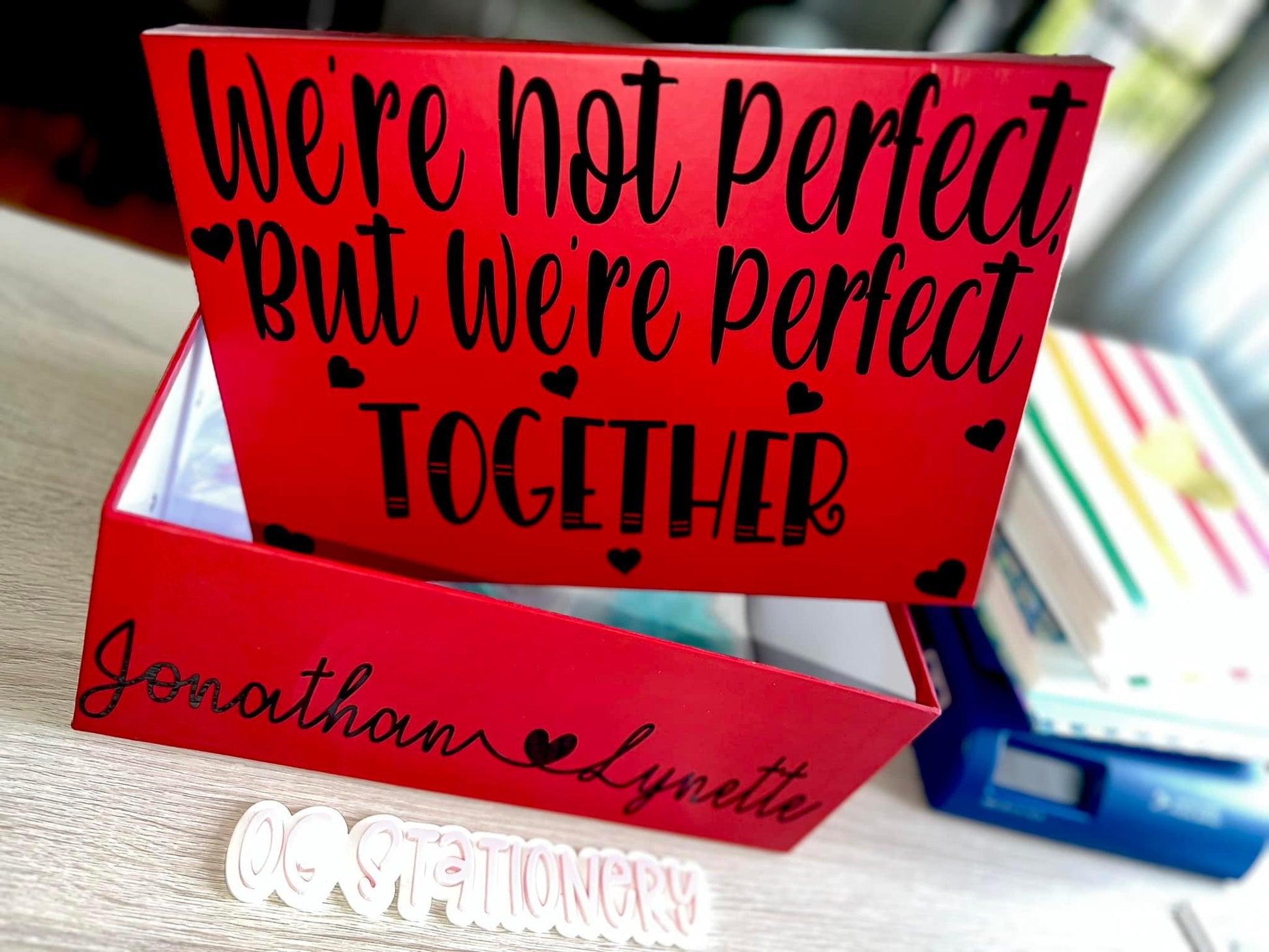 Red Memory Box – OG Stationery