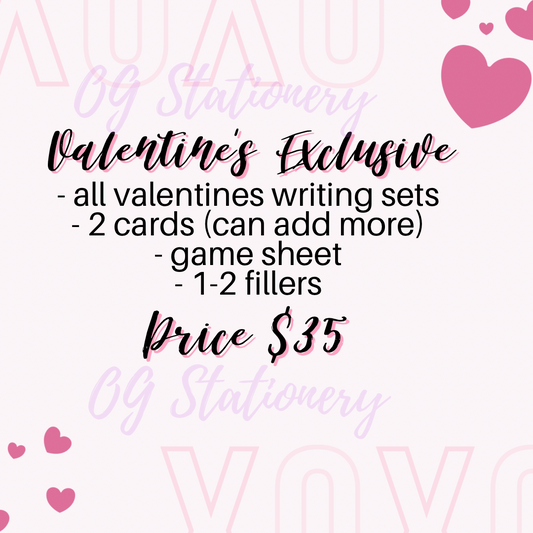 Lovers Exclusive Package (Valentines PreOrder)