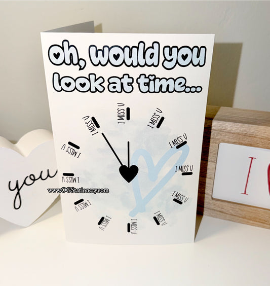 I Miss My Man O'Clock