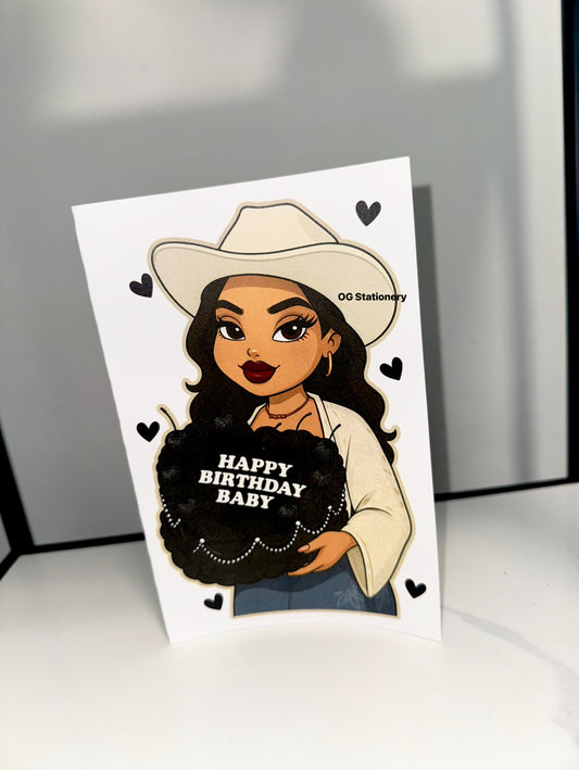 Custom Birthday Card (digital fee included)