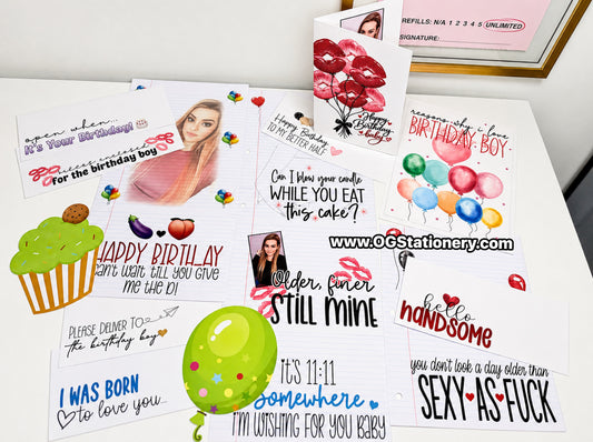 Birthday Package (you pick card)