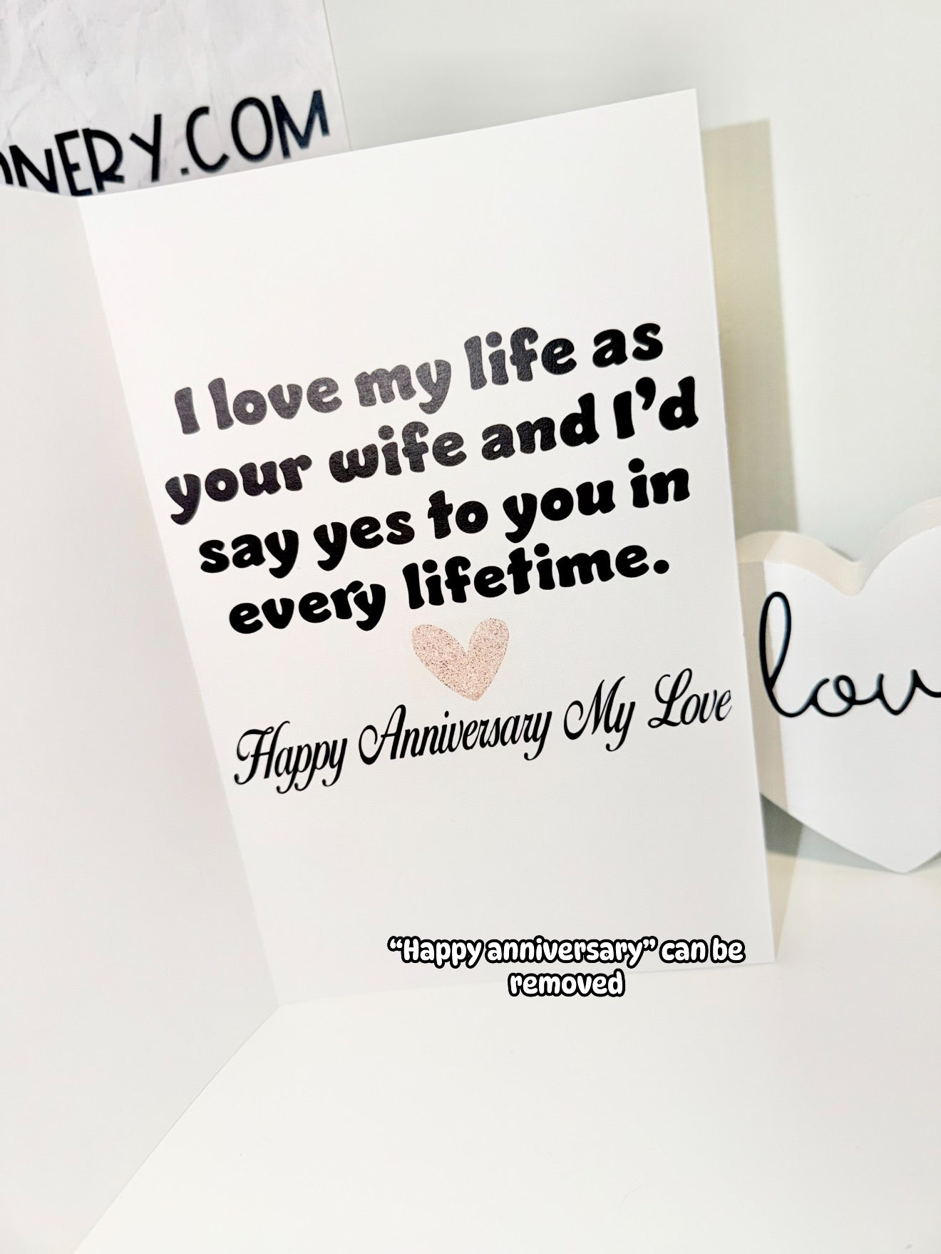 Forever his Mrs. (anniversary optional)