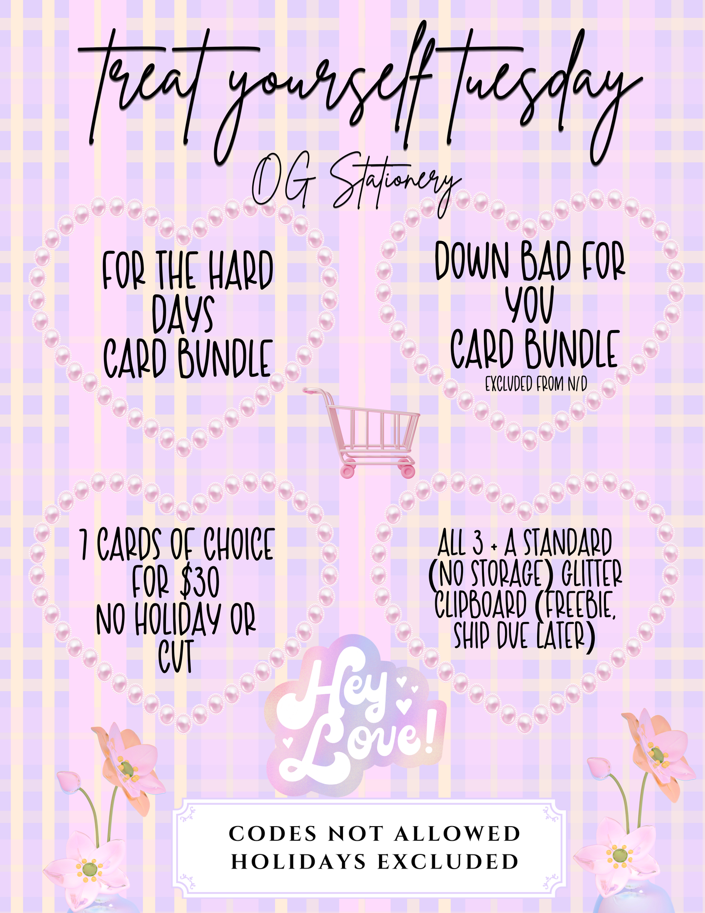 Treat Yourself Tuesday (codes are excluded)