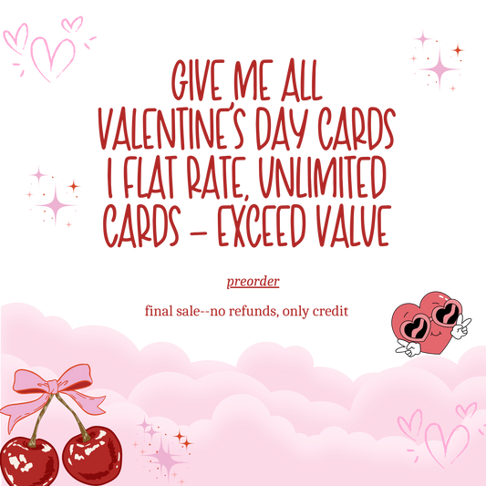 I WANT IT ALL (V-DAY CARDS EDITION-PREORDER)