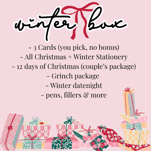 Winter Wonderlove Box (Christmas PreOrder)