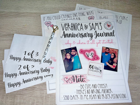 Anniversary Couple’s Journal