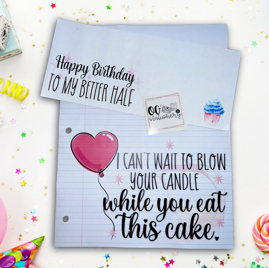 Eat My Cake (Birthday Set)